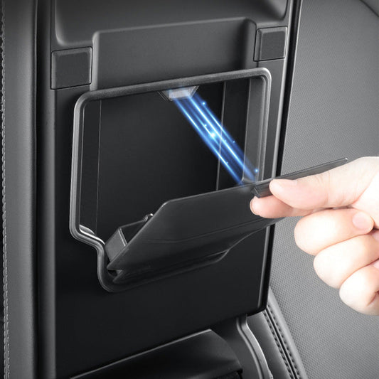 Skjult oppbevaring under armlenet Cyber for Model 3 2024+/Model Y 2025+