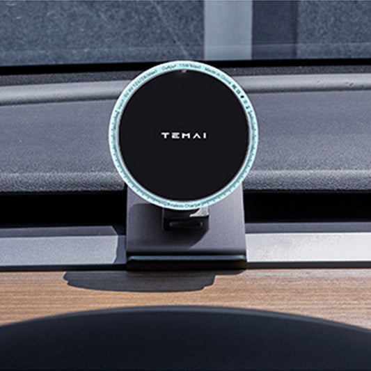 Temai MagSafe mobilholder og lader for Model 3 2018-08.2023/Model Y 2021-2024