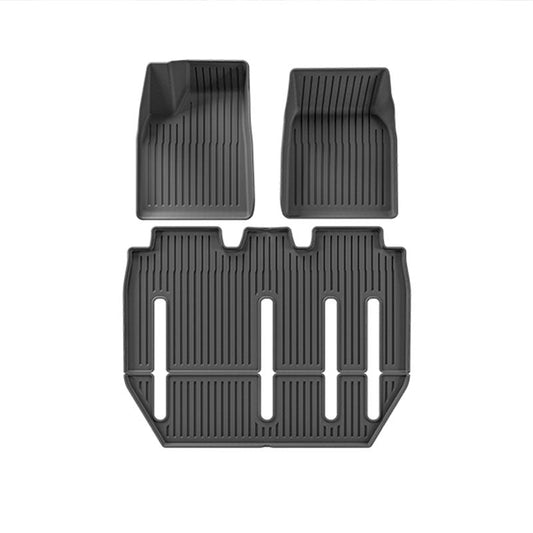 Allværsmatter foran og bak TPE for Model X 7s 2022+