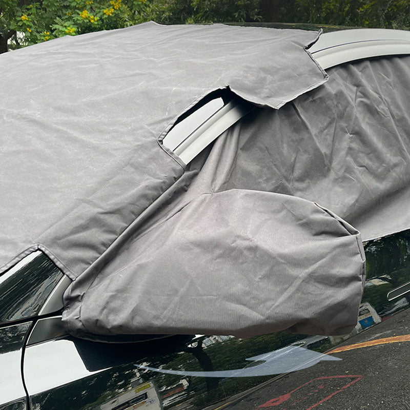 Beskyttelsestrekk frontvinduer for Model Y