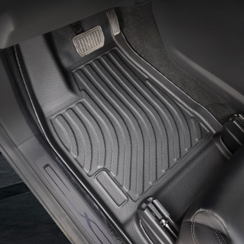 Allværsmatter foran og bak TPE for Model X 5s 2016-2020