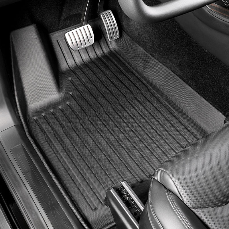 Allværsmatter foran og bak TPE for Model X 5s 2022+