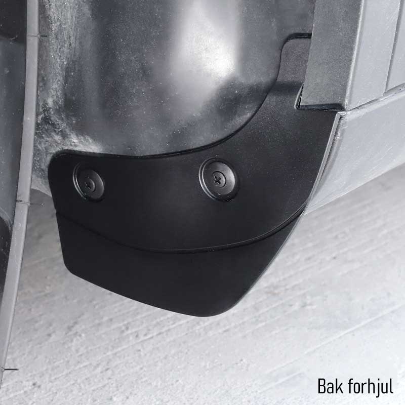 Skvettlapper bak forhjul og bakhjul 4 stk for Model Y 2021-2024