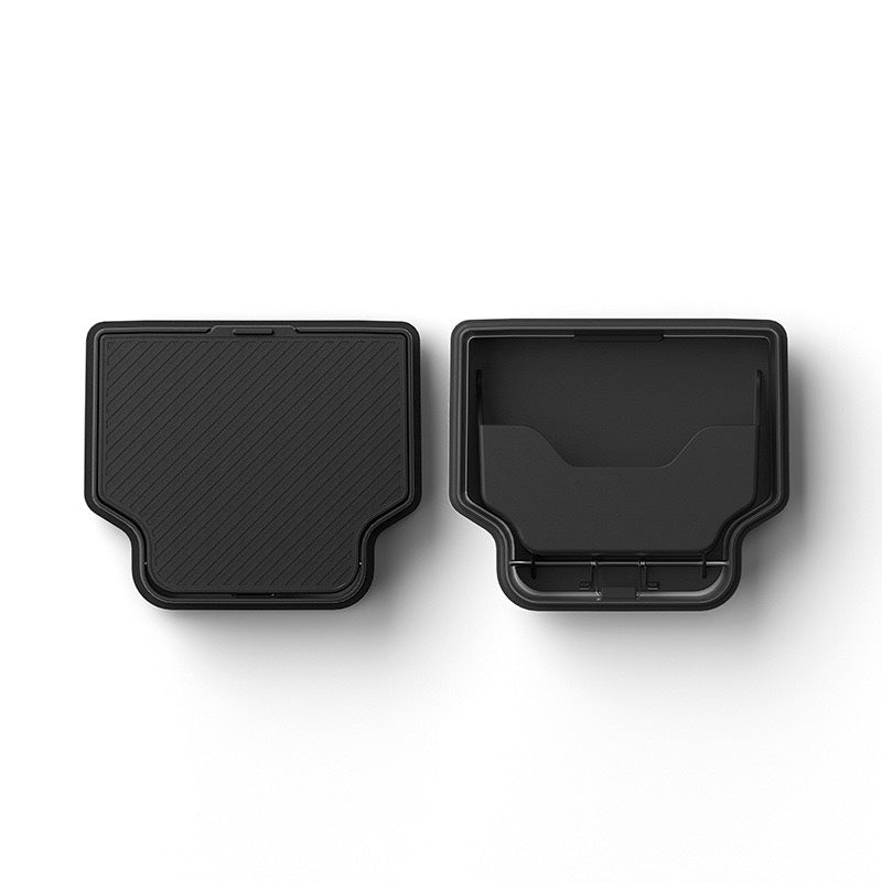 Skjult oppbevaring under armlenet for Model Y 2025+