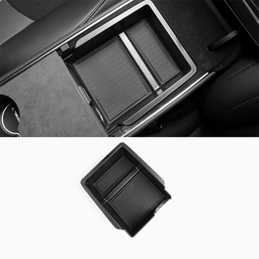 Oppbevaringsboks under armlenet 2 for Model 3 2021-2023/Model Y 2021-2024