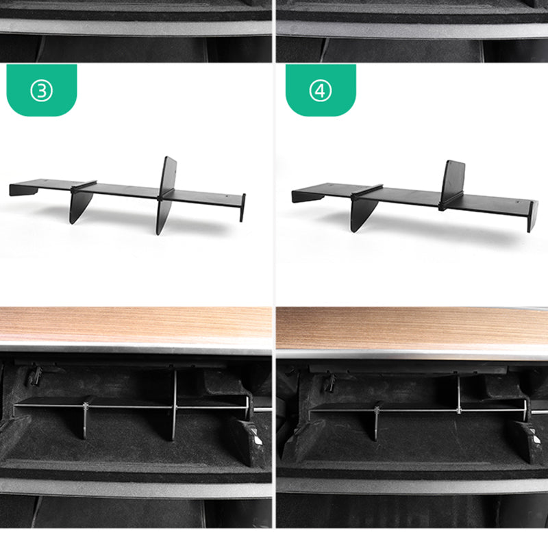 Skillevegger til hanskerom for Model 3 2020-2023/Model Y 2021-2024