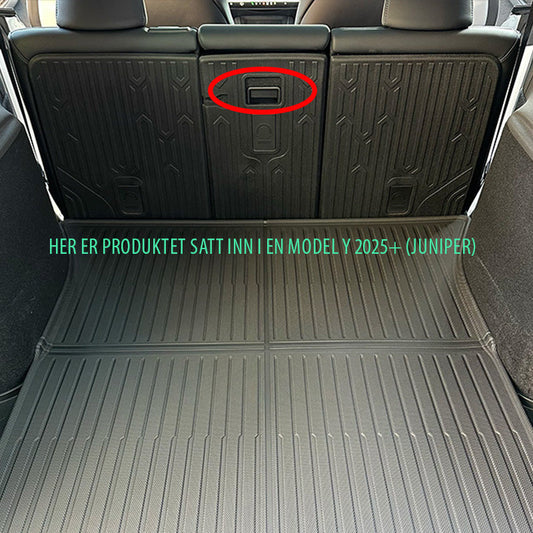 Beskyttelse til bakseteryggen TPE for Model Y 2021-2025+