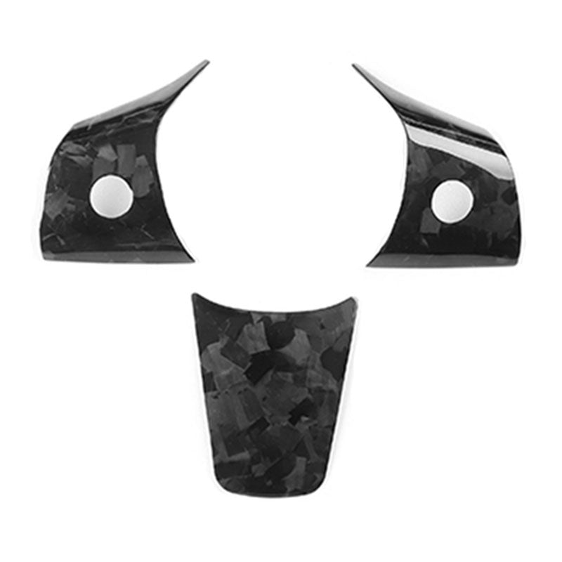 Ekte karbonfiber - Deksler til ratt for Model 3 2020-2023/Model Y 2021-2024