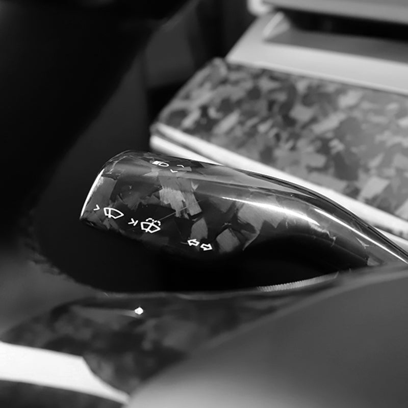 Ekte karbonfiber - Deksler til girvelger for Model 3 2018-2023/Model Y 2021-2024