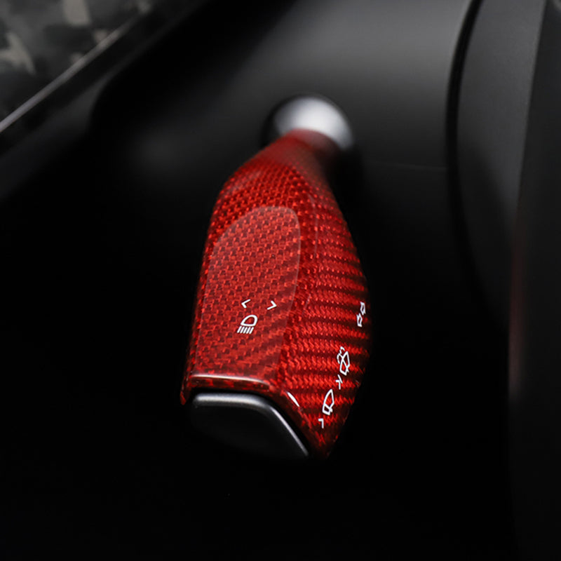 Ekte karbonfiber - Deksler til girvelger for Model 3 2018-2023/Model Y 2021-2024